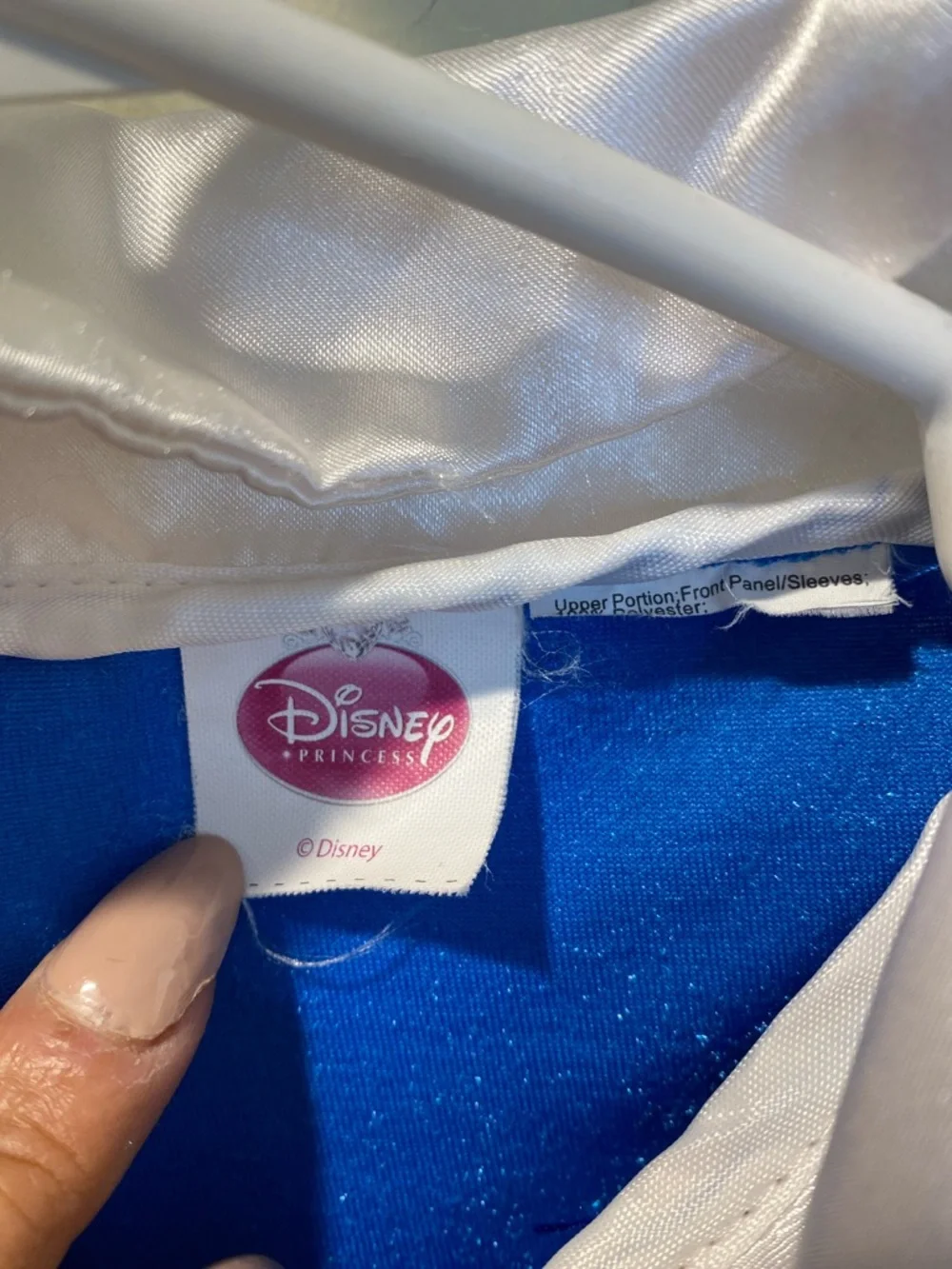 Disney Blue, Yellow & Red Snow White Princess Dress-Up Costume Fits 8-10